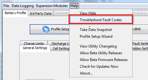 Troubleshooting Faults